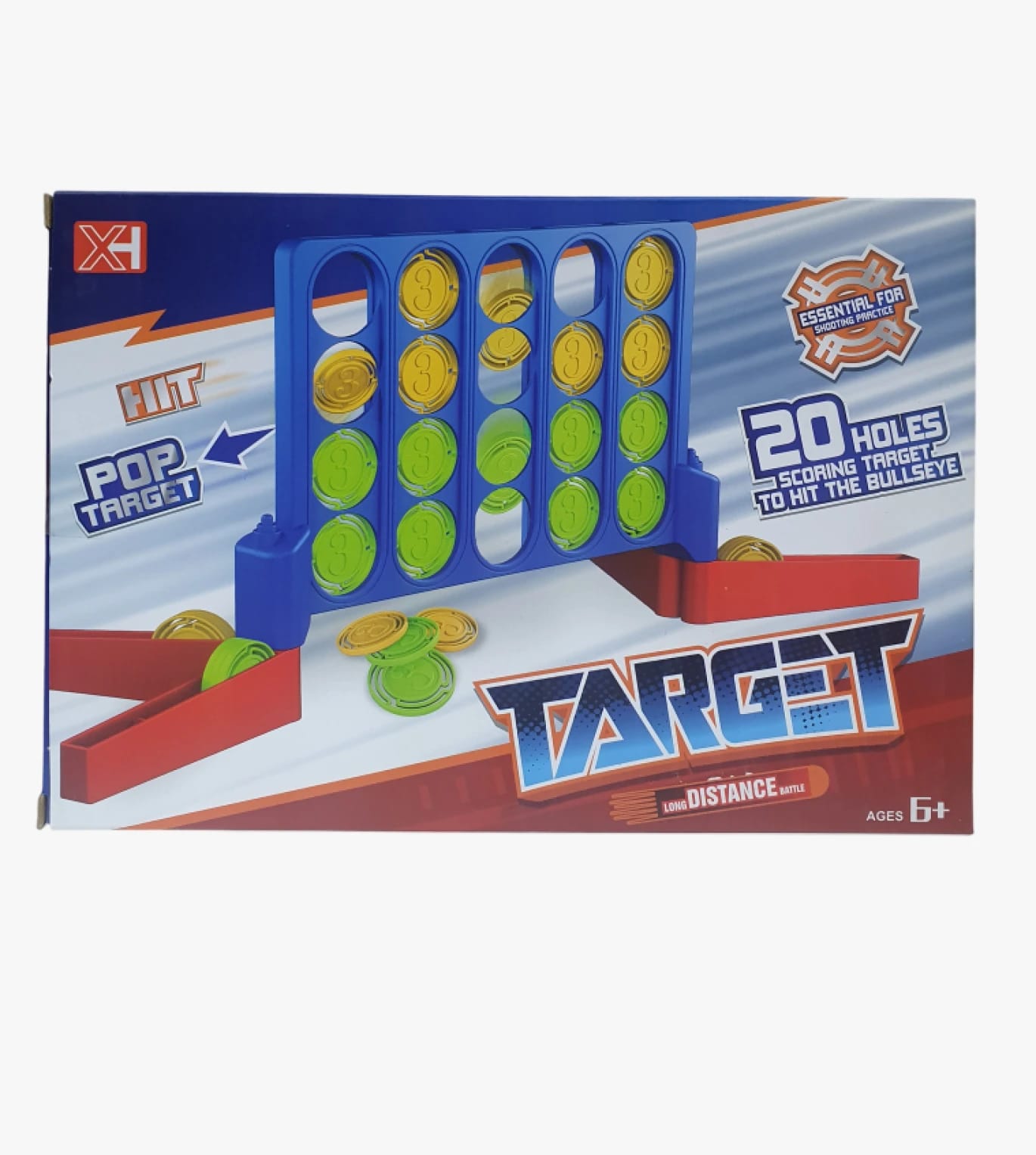 Target Hitting Game by XH for Kids and Adults with Fun Design for Playing