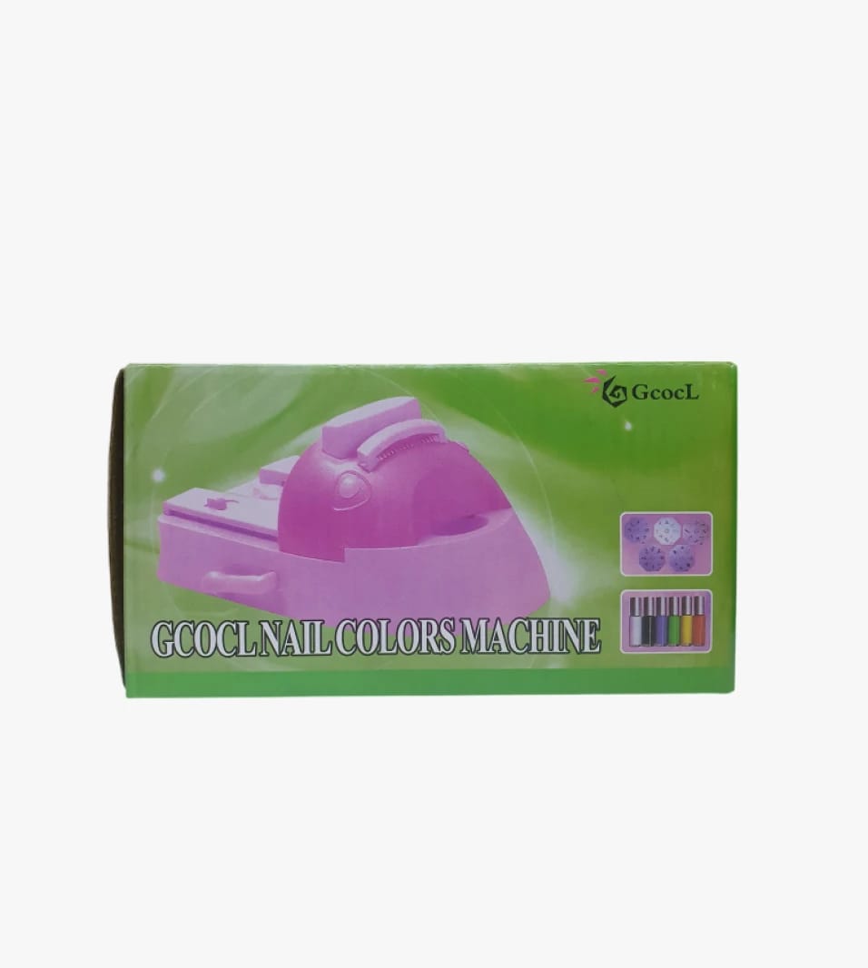 GcoCL Nail Colors Machine, Stylish Modern Design Perfect for Beauty Lovers and Fashion Enthusiasts, Ideal Device for Kids and Beginners