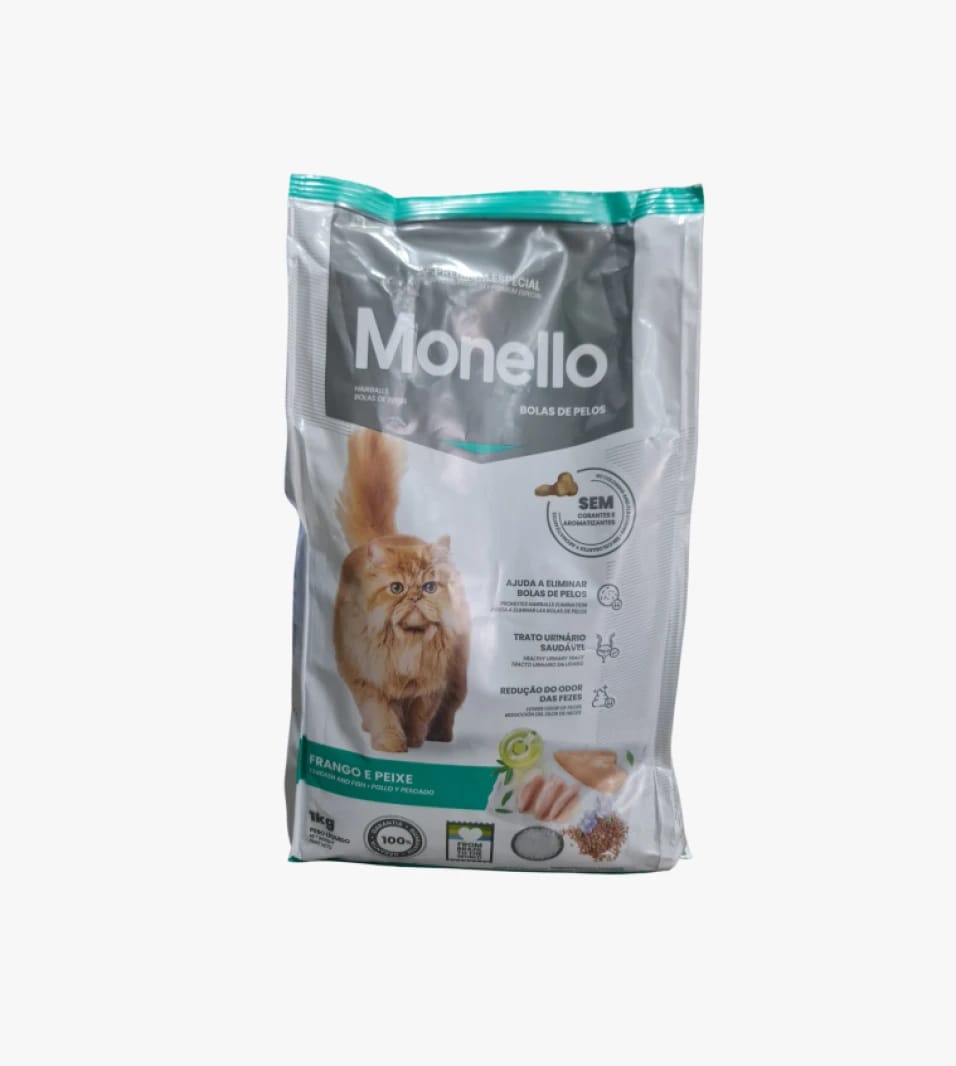 Monello High-Protein Cat Food with Chicken and Fish Special Formula for Indoor Cats