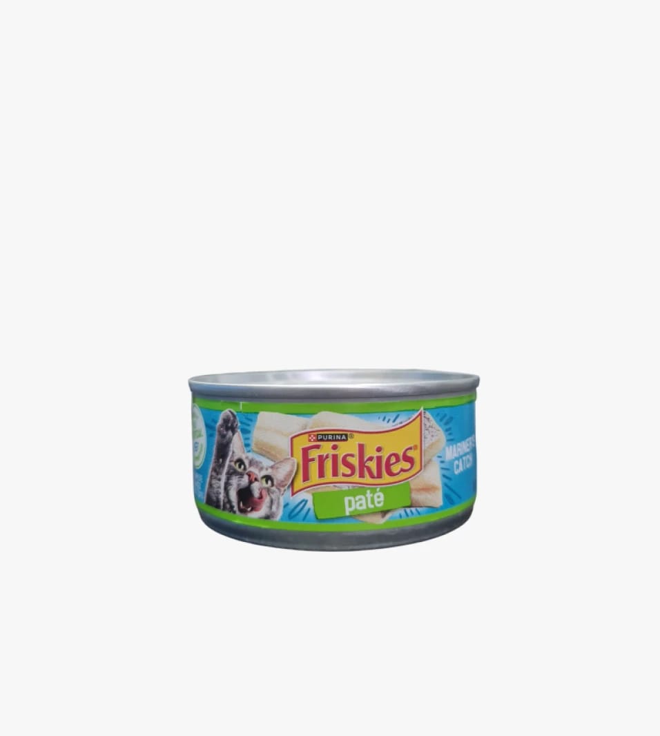 Friskies Pate Cat Food Mariner's Catch Flavor Rich and Delicious Edition for Cats