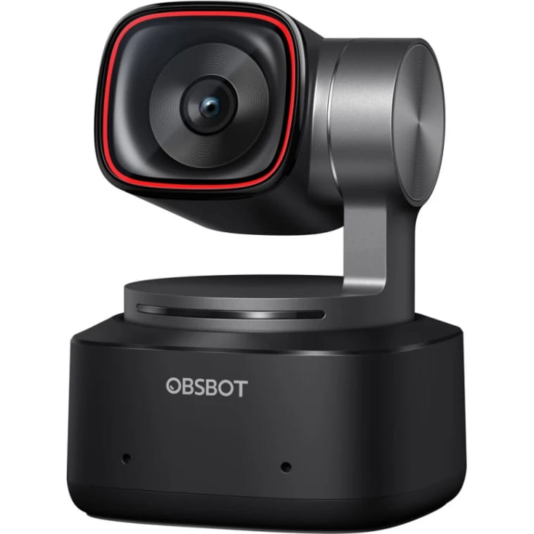 كاميرا ويب OBSBOT Tiny 2 بدقة 4K تعمل بالذكاء الاصطناعي مع ميزة PTZ