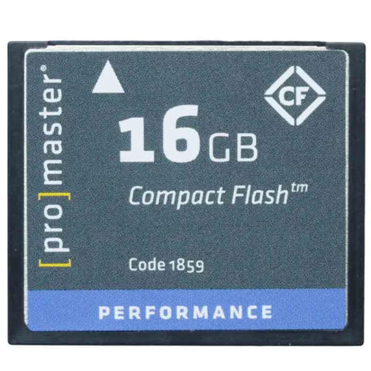 Promaster 16GB CF Performance Memory Card
