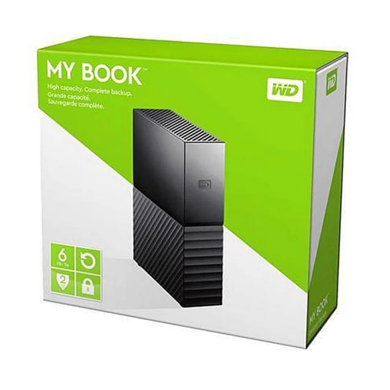 WD 6TB My Book Desktop USB 3.0 External Hard Drive