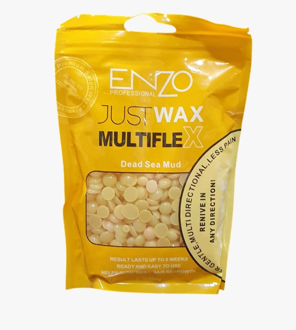 Enzo Professional Just Wax Multiflex Dead Sea Mud for Women and Men