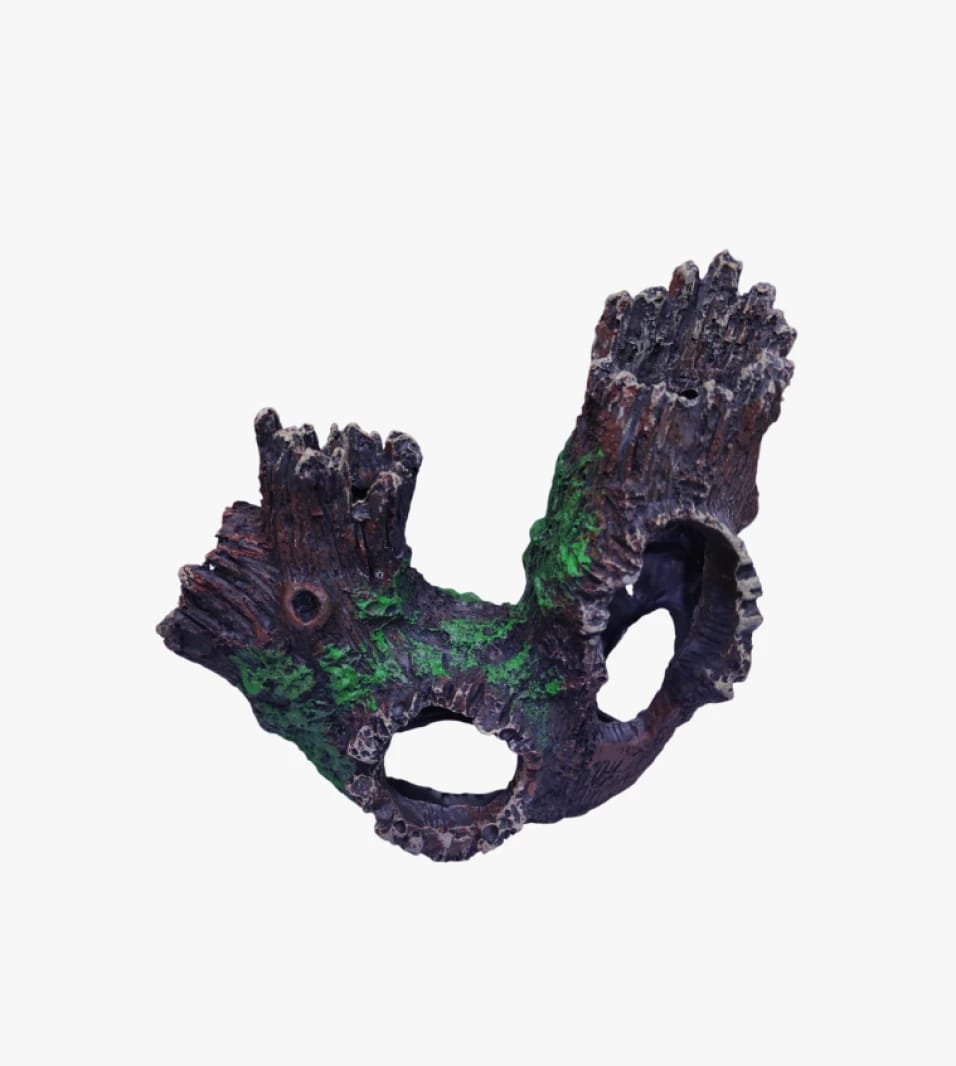 Aquarium Decoration Fish Territory Brand Hollow Tree Trunk Log With Stunning Design for Aquarium Enthusiasts