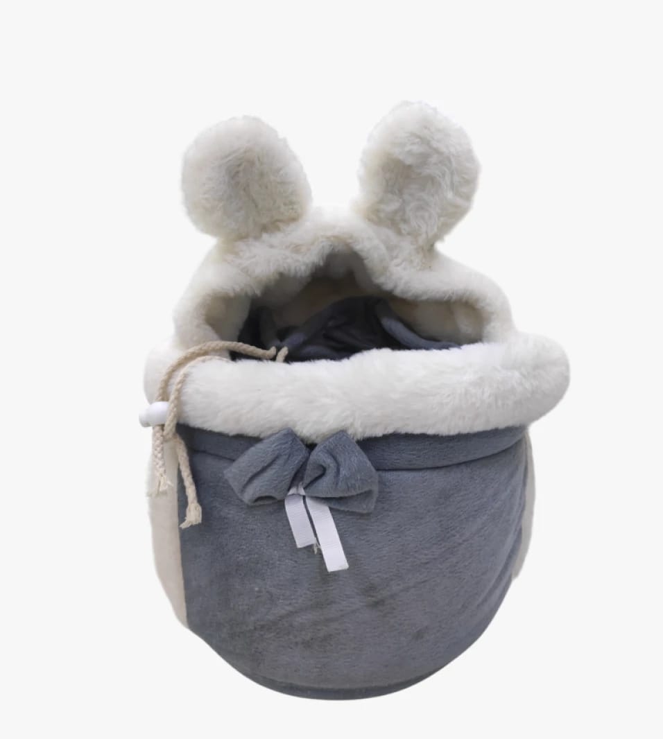 Kids' Backpack with Cute Ear Design and Luxurious Lining, Perfect for Child's Fun Time