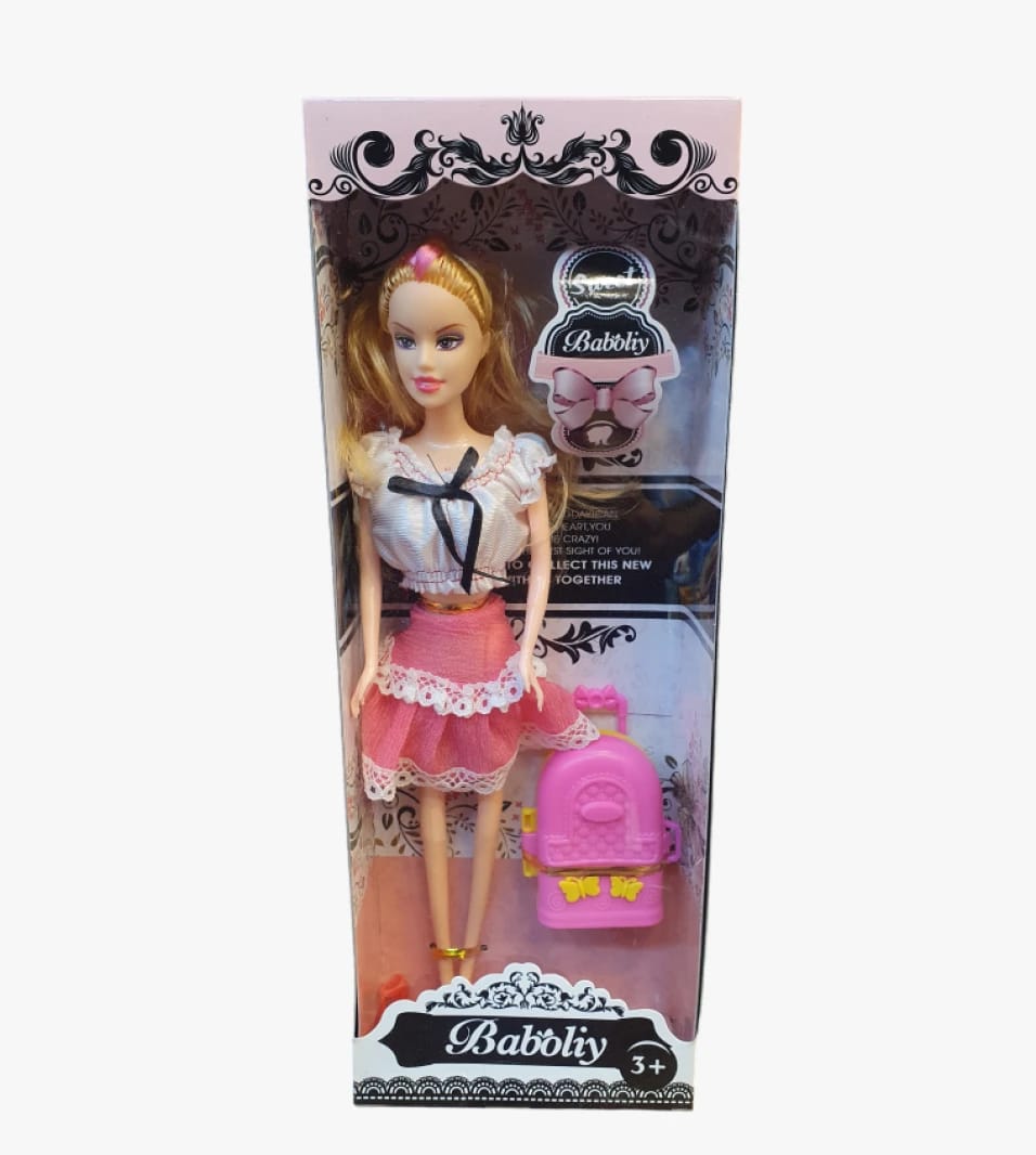 Baboliy Doll for Kids Featuring Stylish Fashion Outfits and Accessories Designed for Young Girls Who Love Fashion and Elegance