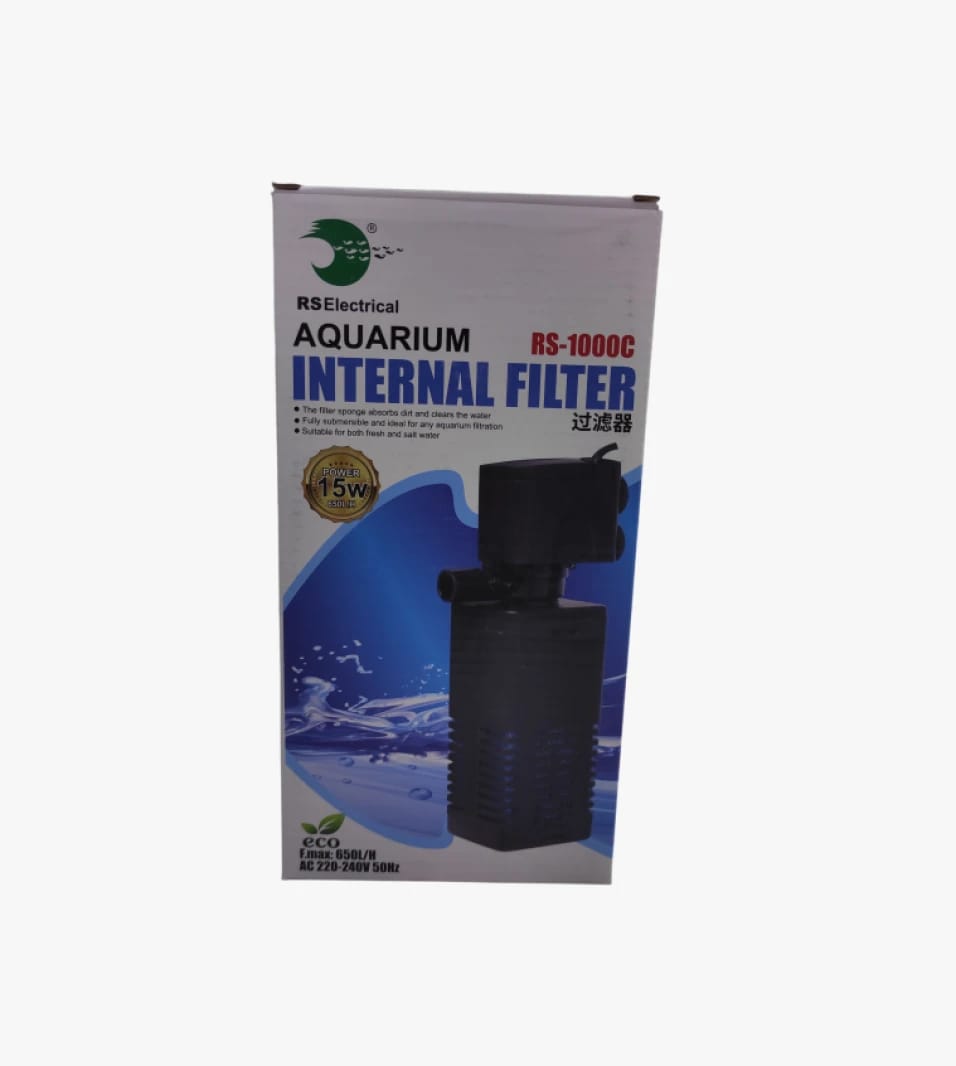 RS Electrical Internal Filter for Aquariums with Efficient Design for Fish Enthusiasts