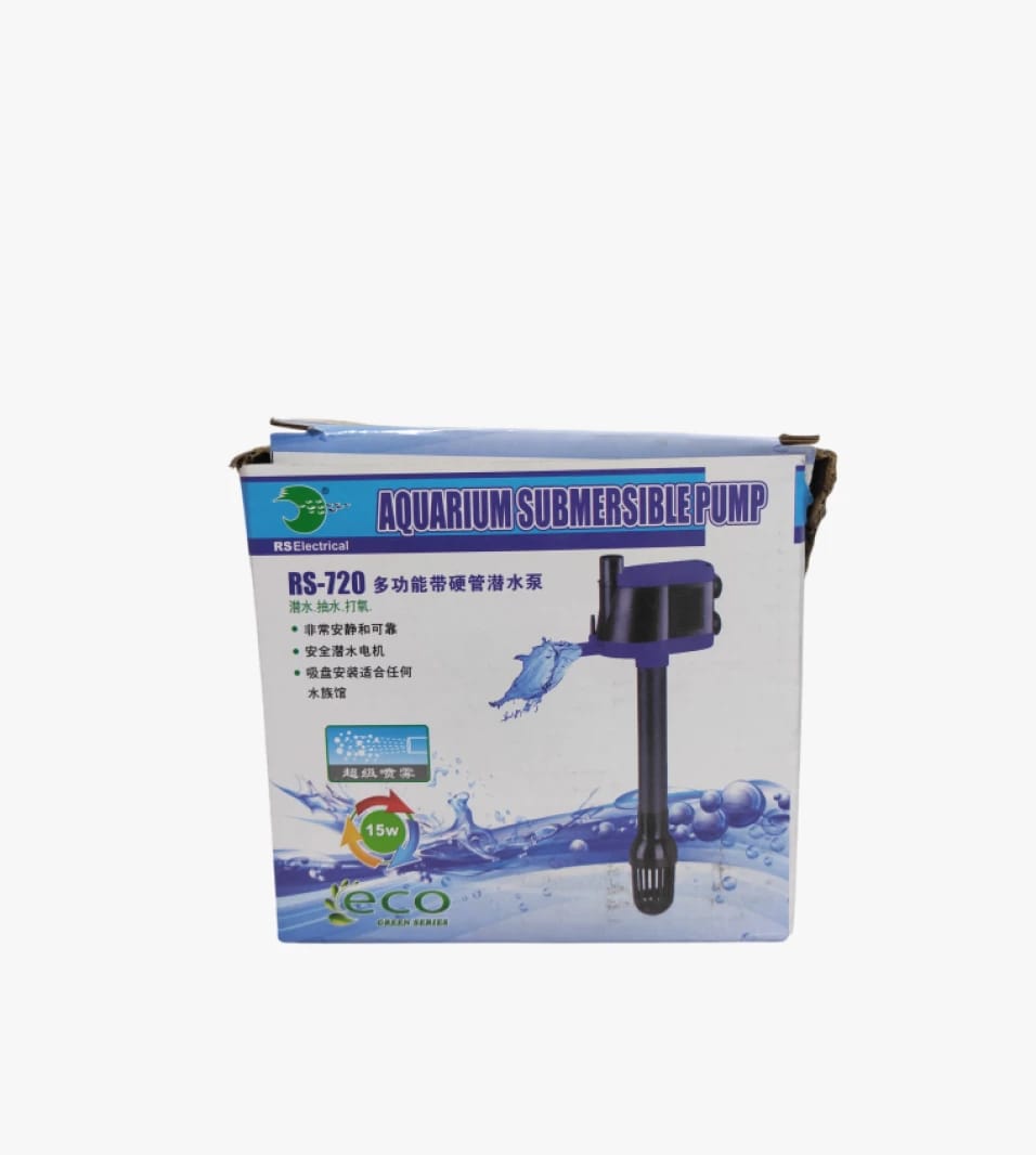 RS Electrical Multi-Purpose Submersible Water Pump for Aquarium Enthusiasts with Eco-Friendly Design