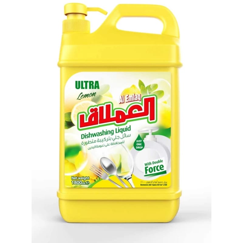 سائل جلي العملاق 1800 مل ليمون