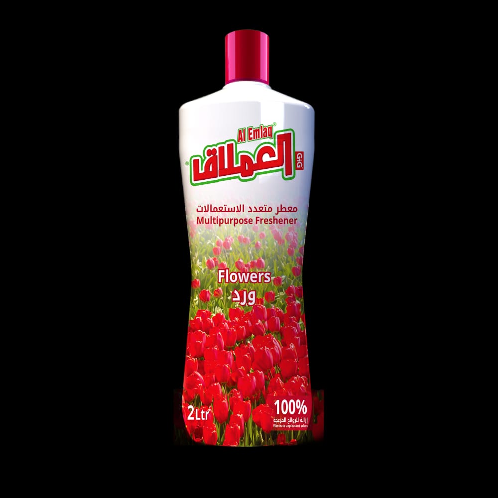 معطر العملاق متعدد الاستعمالات 750 مل - الوردة الحمراء