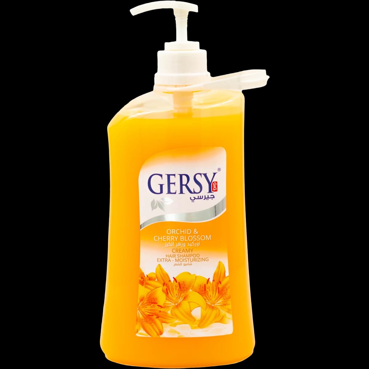 GERSY  SHAMPOO FOR BODY& HAIR ORCHID & CHERRY