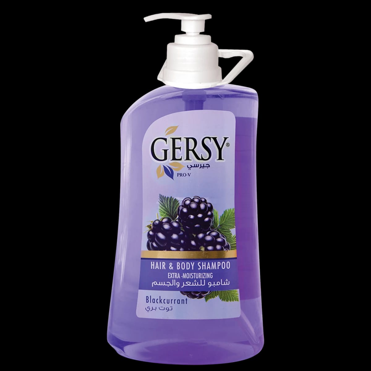 GERSY  SHAMPOO FOR BODY&HAIR 2L BLACK CURRANT