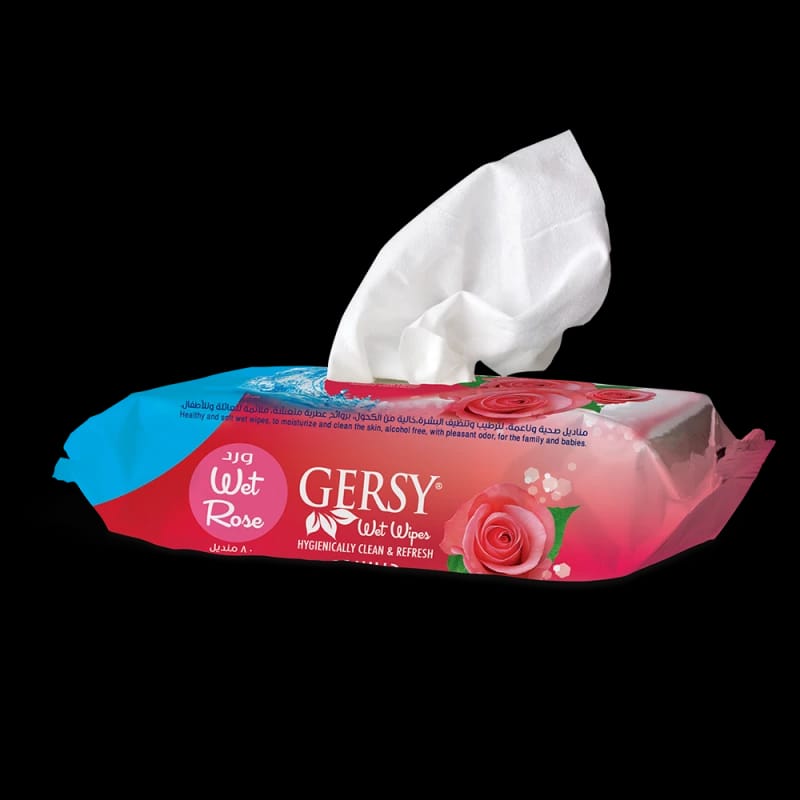 WET WIPES ROSE
