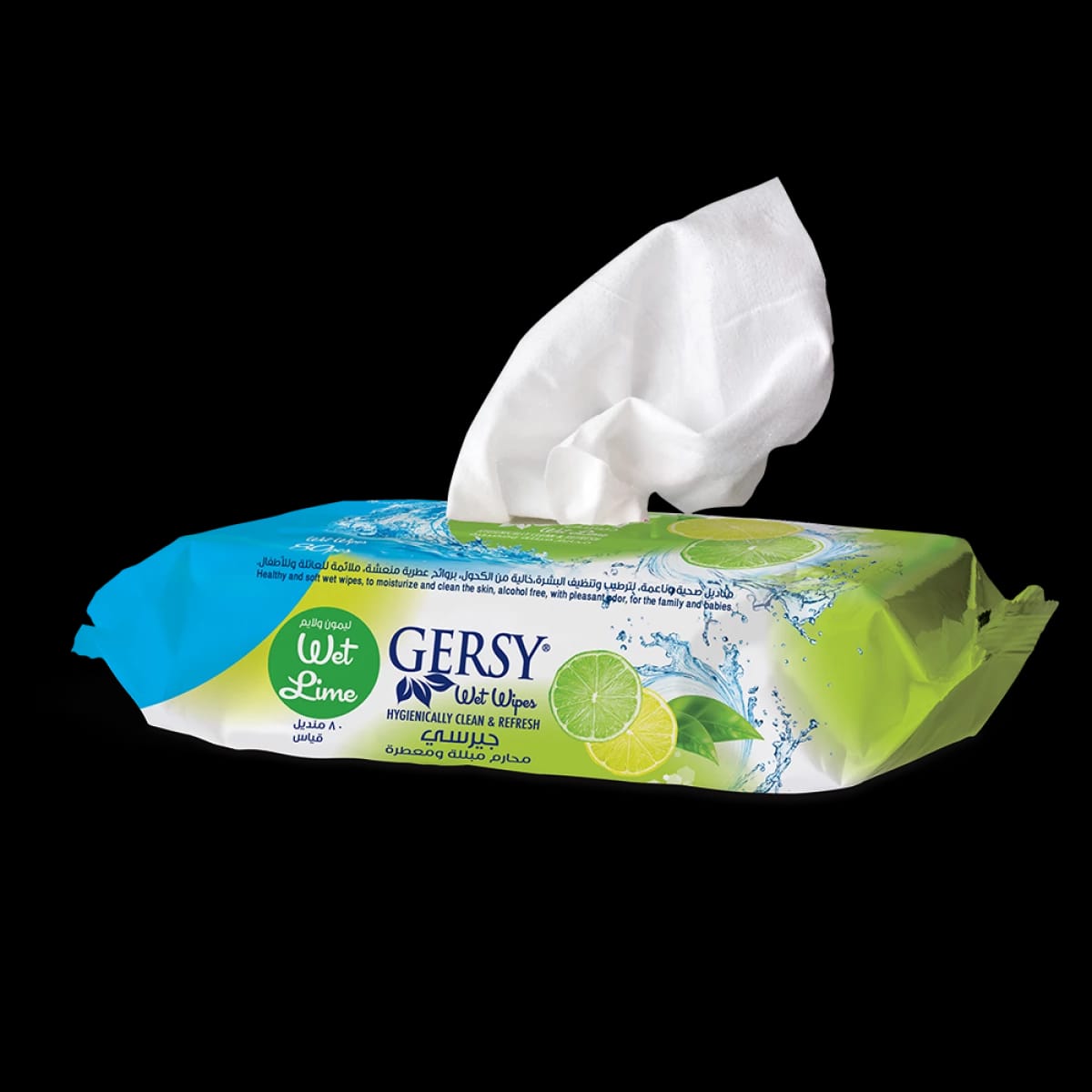 WET WIPES LEMON