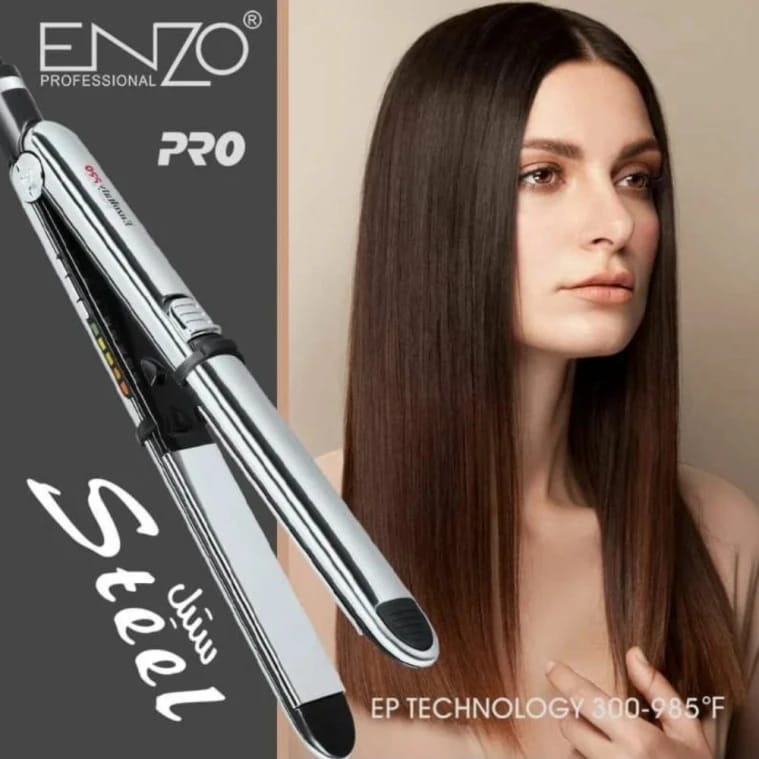Enzo EN-3331 Steel Slim Hair Straightener