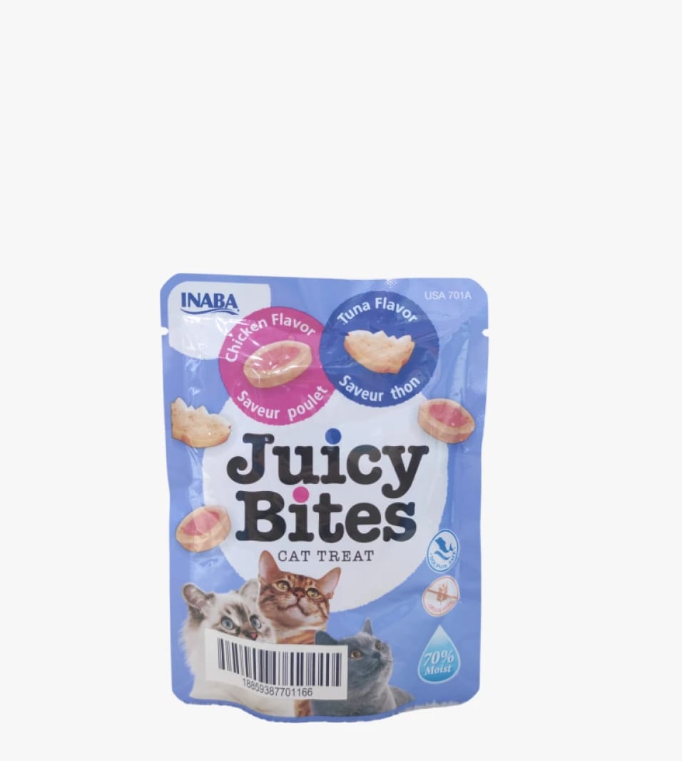 Inaba Juicy Bites Cat Treat with Delicious Flavors for Cat Happiness and Well-being