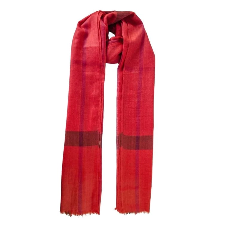 Elegant Red Scarf – Me089