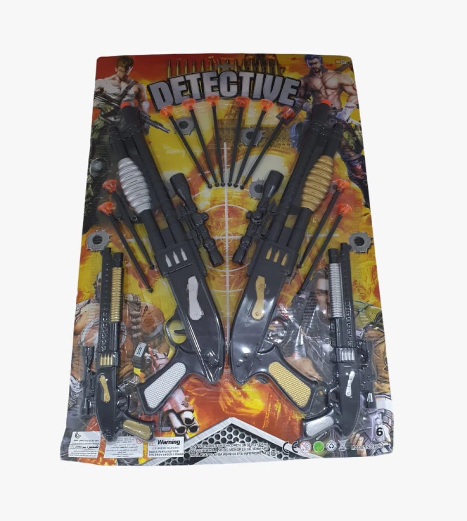 Detective Brand Plastic Toy Weapons Set for Kids Ideal for Adventure and Action Lovers with Exciting Design for Unforgettable Play