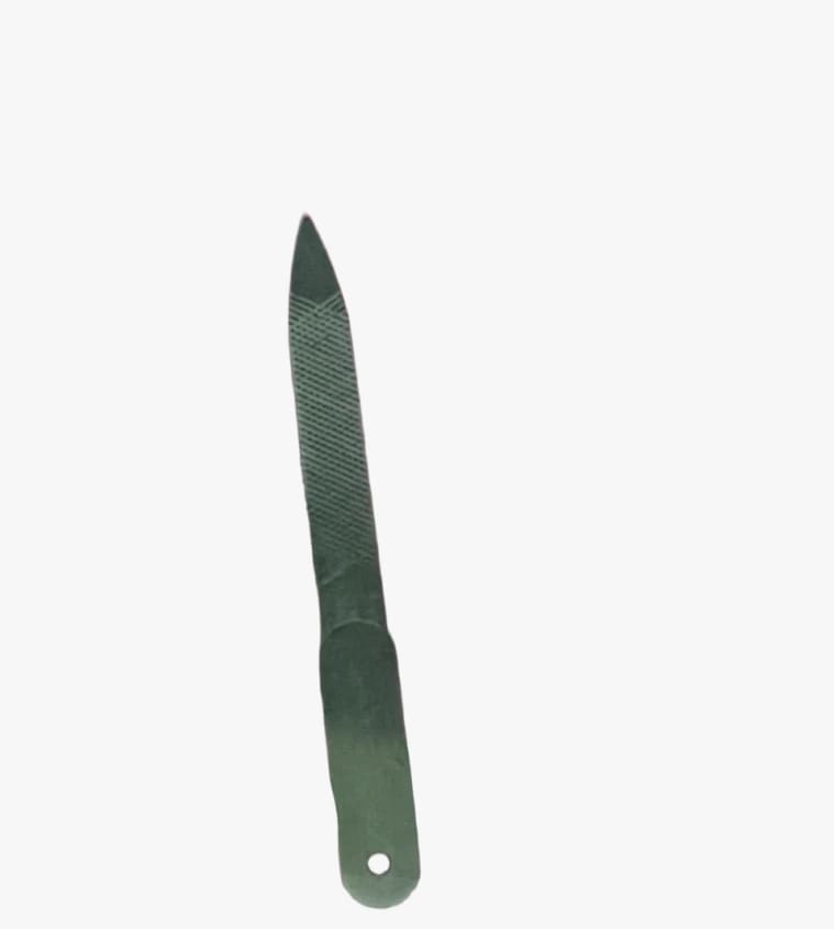 Yaxi Beauty Nail File, Metal Beauty Implement Offering Ergonomic and Elegant Design for Cosmetic Uses, Ideal for Personal Care of Skin and Nails, Suitable for Salons and Home.