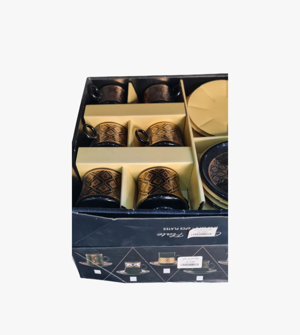 Luxury Coffee Cup Set with Elegant Saucer Design, Artistic Patterns for Men and Women with Sophisticated Taste