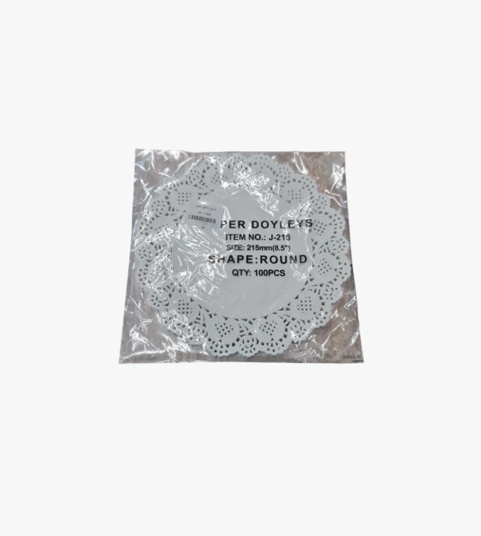 Super Brand Round Lace Paper Doilies for Decorations, Table Settings, Parties, Events, and Festivities