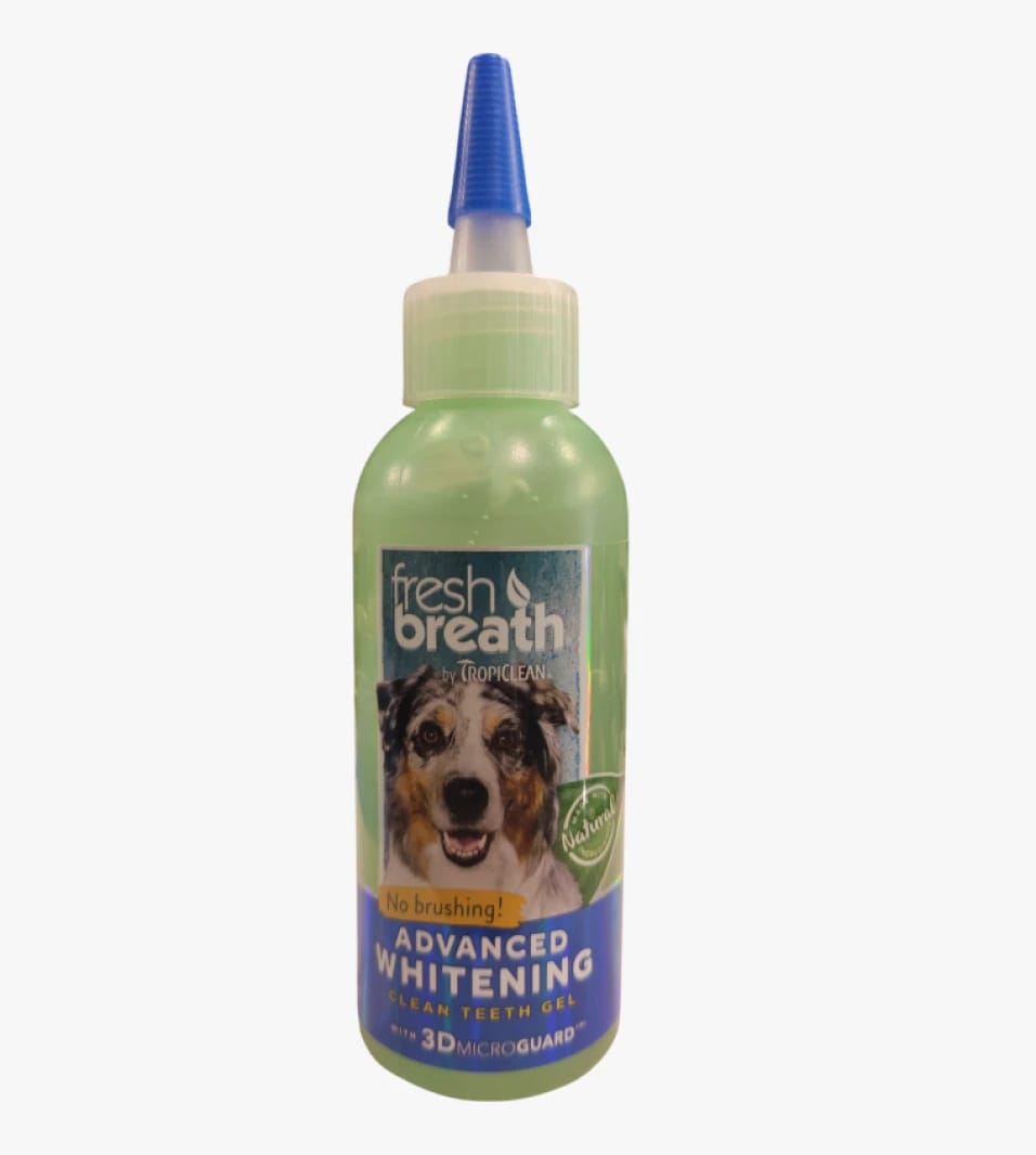 Tropiclean Advanced Whitening Teeth Gel for Pets Ensuring Fresh Breath and Enhanced Oral Health for Dogs and Cats