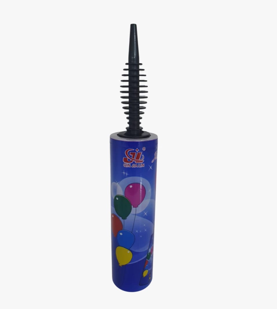 Qin Jialin Handheld Balloon Air Pump Colorful Design Perfect for Birthday Parties for Kids and Adults