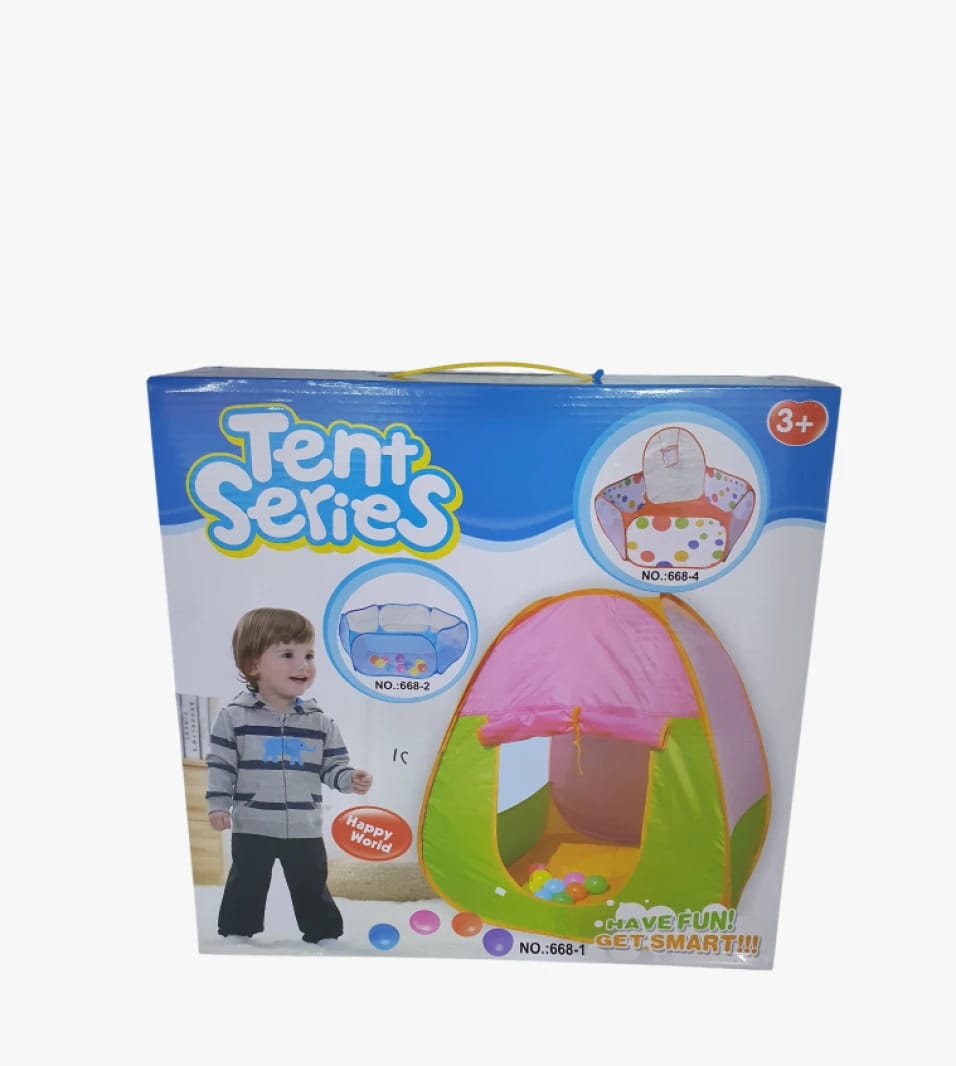 Colorful Kids Tent Series with Balls, Fun and Engaging Playhouse for Children Age 3 and Up, Perfect for Indoor Play