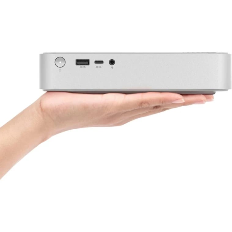 Lenovo IdeaCentre Mini (2023) 13th Gen Intel Core i5 12-Cores, Mini size Max Impact, Upgradable Design - Cloud Grey