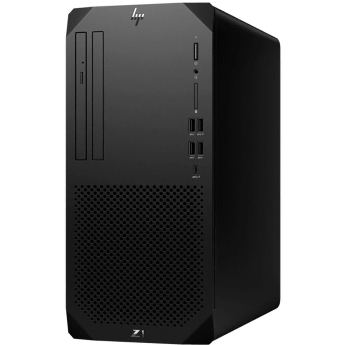 محطة عمل HP Z1 G9 (2023) بمعالج إنتل كور i7 من الجيل الـ 13 بـ 16 نواة، للتصميم والمونتاج والألعاب مع بطاقة Nvidia RTX 3050 8GB - أسود