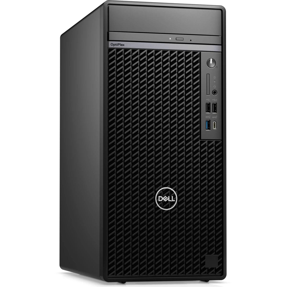 جهاز كمبيوتر ديل أوبتليكس تاور بلس 7010 (2023) بمعالج إنتل كور i7 الجيل 13 سداسي عشر النواة وذاكرة DDR5 - أسود