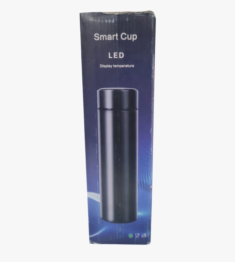 Smart Cup with Innovative Design and LED Temperature Display for Beverage Enthusiasts