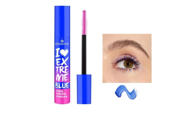 Essence I Love Extreme Crazy Volume Waterproof Mascara – Blue