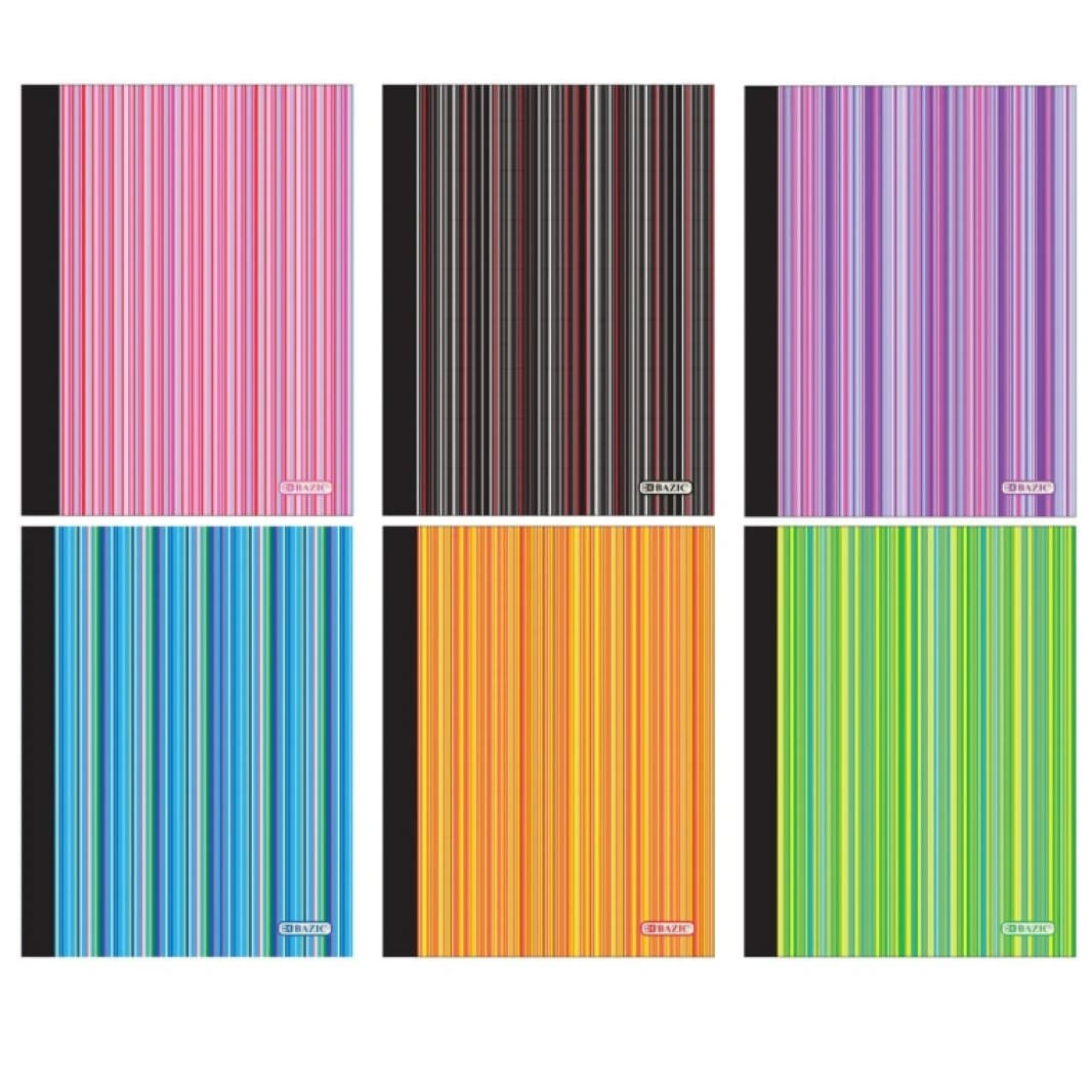 BAZIC Ct. Stripes Composition Book