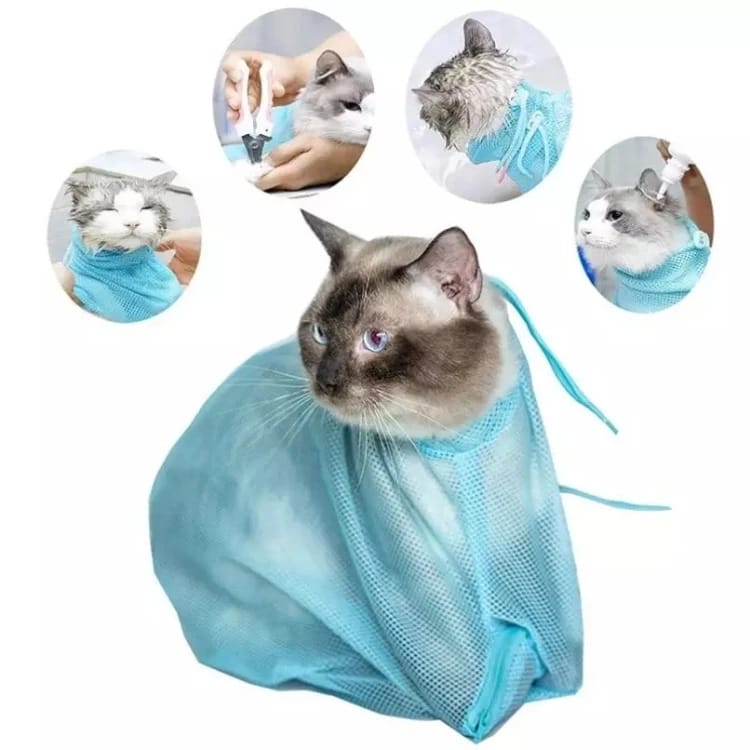 Cat Bathing, Treatment, and Nail Clipping Bag