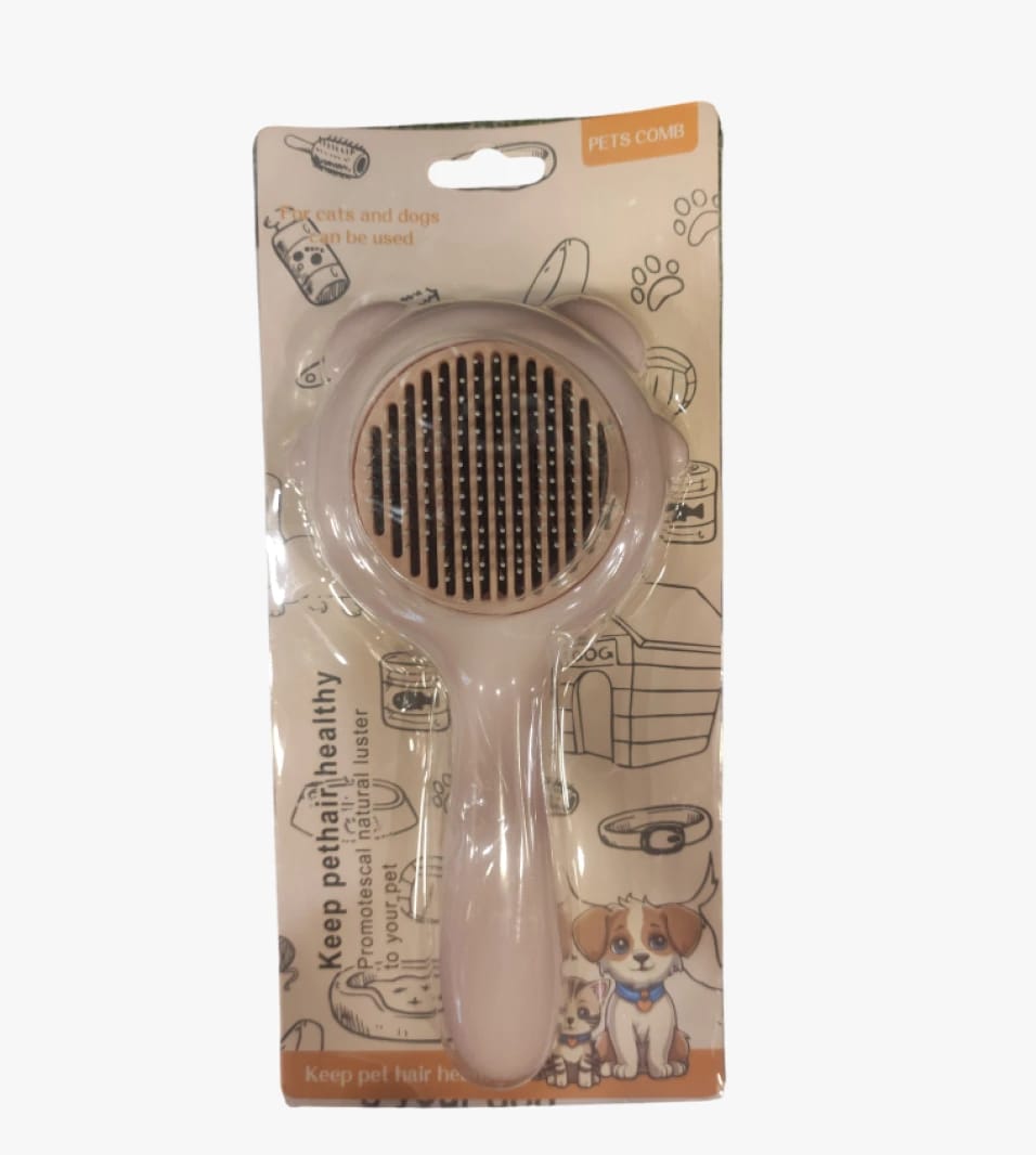 Lani Brand Pet Comb with Cute Design for Cats and Dogs Featuring a Comfortable Handle, the Perfect Grooming Tool