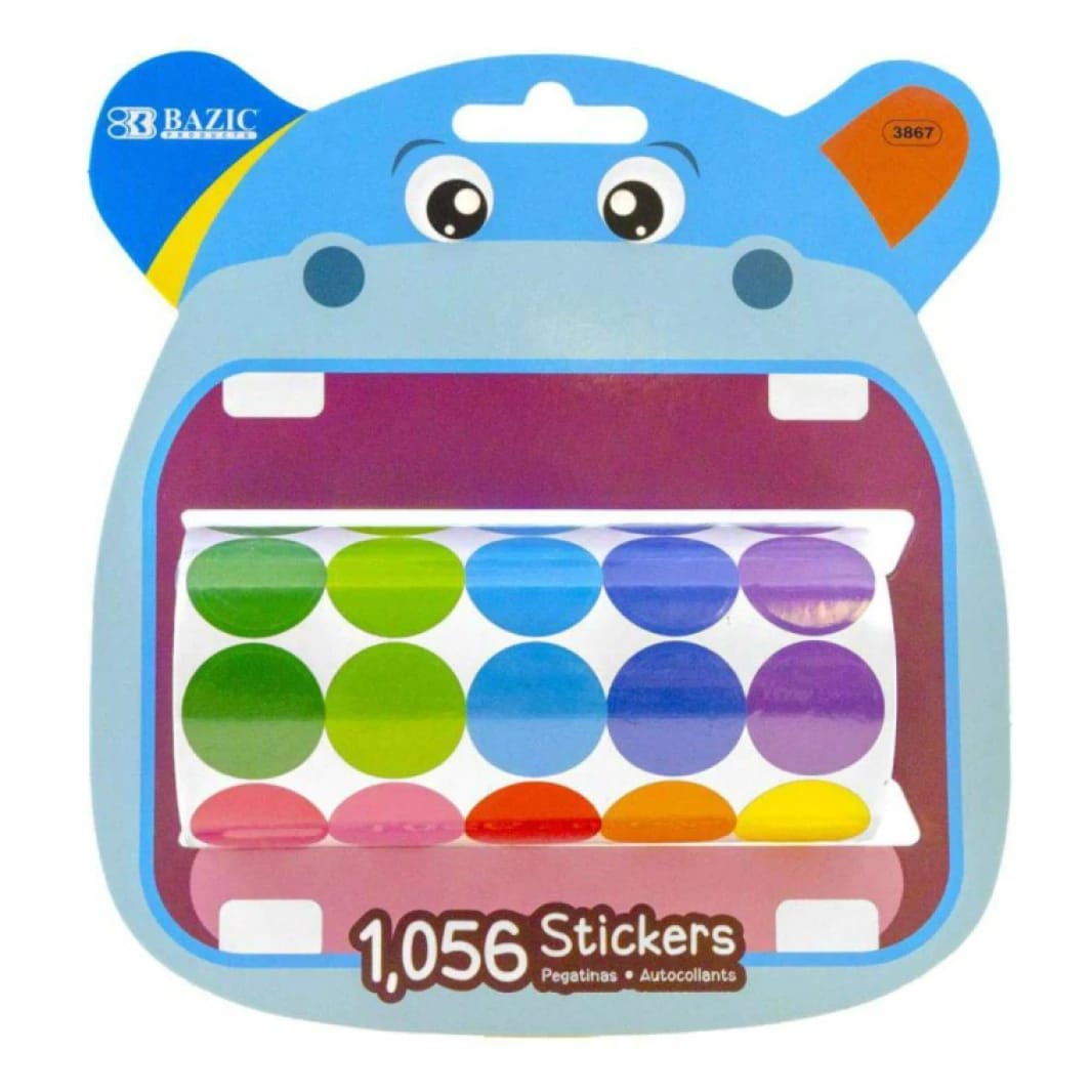 BAZIC Polka Dot Sticker Rolls