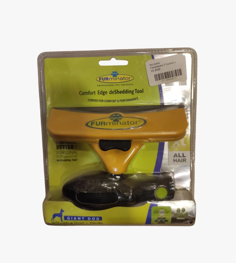 FURminator Pet DeShedding Tool with Comfort Edge Design for Giant Dogs and Exceptional Performance