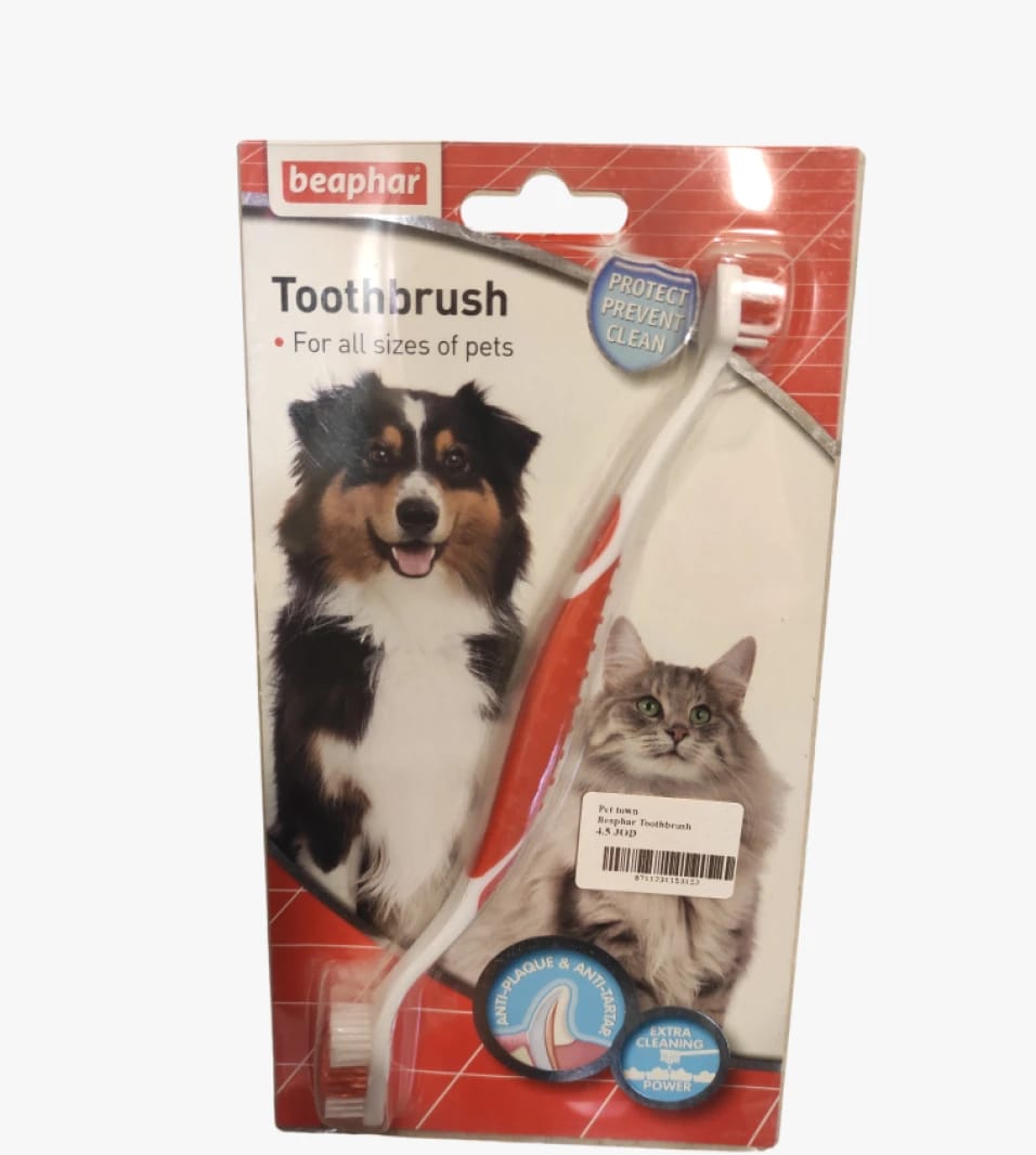 Beaphar Toothbrush Designed for All Pet Sizes and Types for Excellent Oral Care