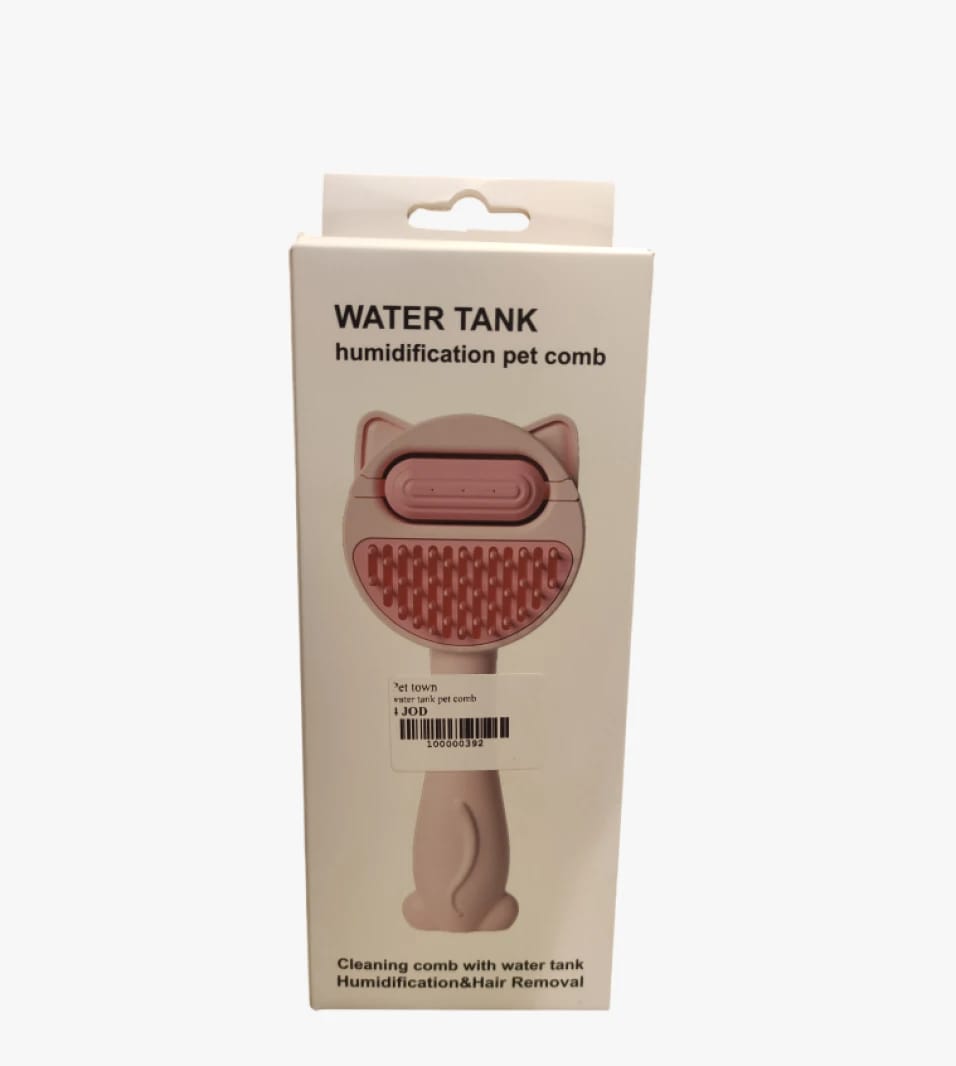 Water Tank Humidification Pet Comb for Hair Removal and Grooming with Stylish Design for Pets