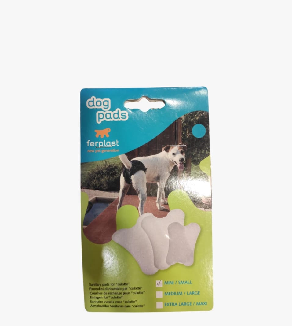 Ferplast Dog Pads Sanitary Design for Small Size New Generation Pets
