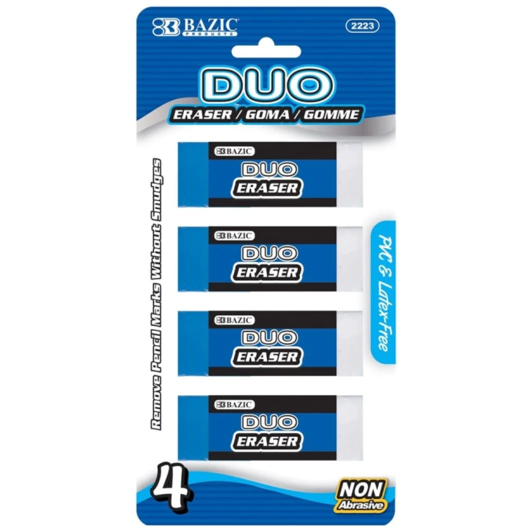 BAZIC Two-Tone Eraser
