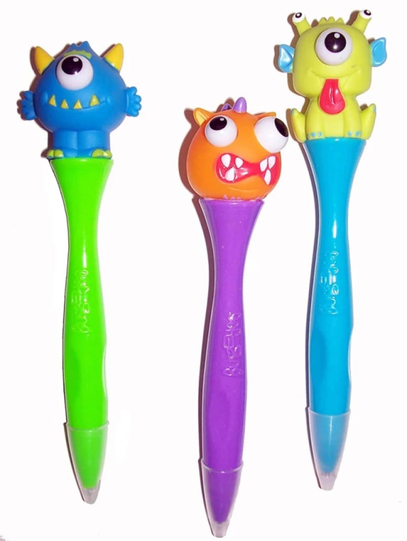 Inkology Bug Eye Monster Pen Blister Card
