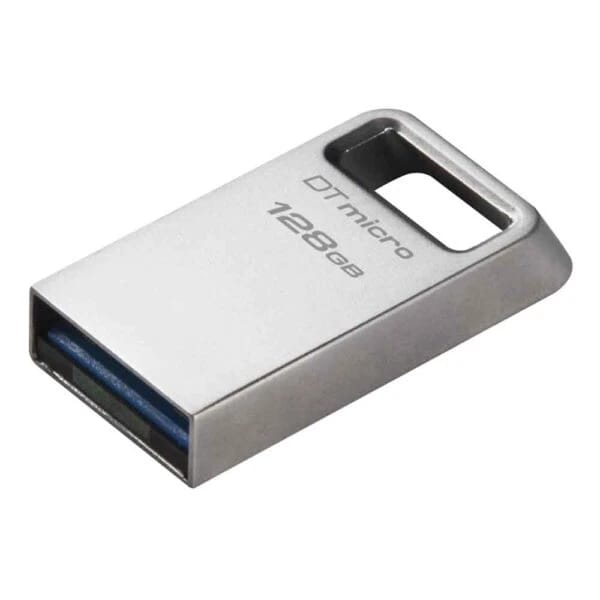 ذاكرة فلاش USB داتا ترافيلر مايكرو بسعة 128 جيجابايت من كينجستون (DTMC3G2/128GB)