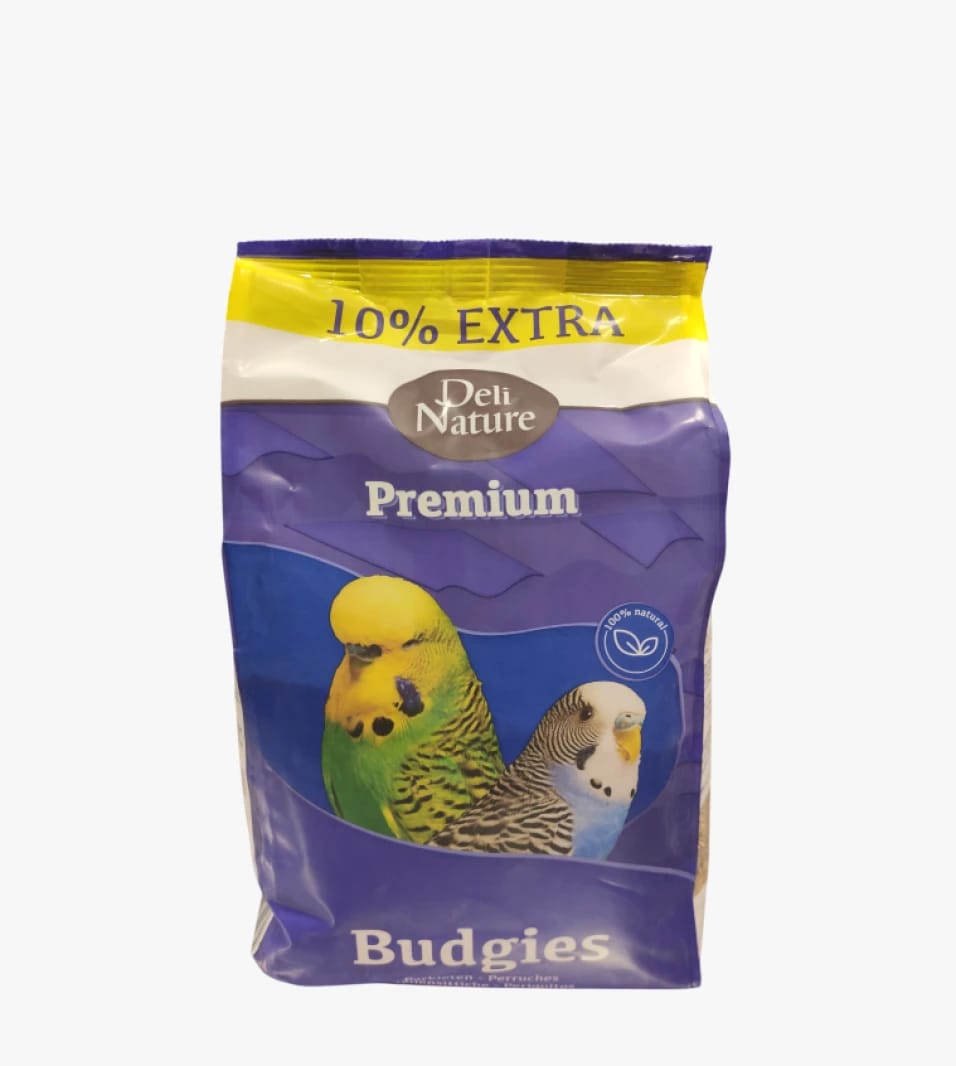 Deli Nature Premium Seeds Specifically for Budgies with Natural Designs to Suit Ornamental Bird Needs