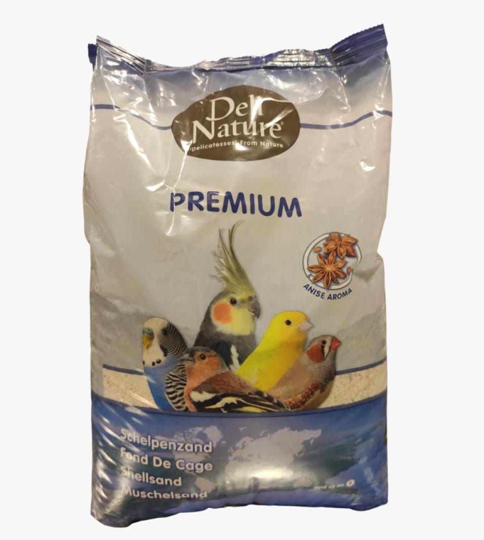 Del Nature Premium Bird Food with Anise Aroma Ideal for All Caged and Indoor Birds
