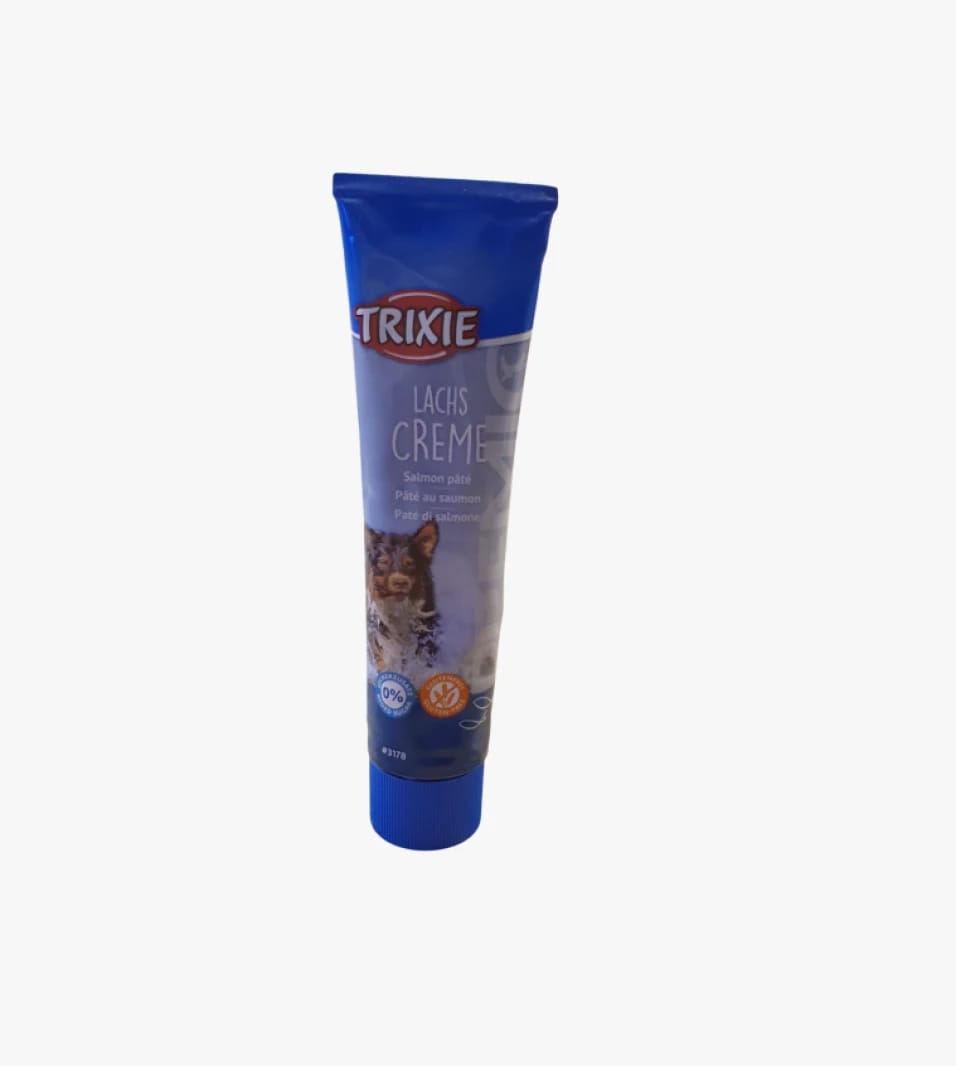 Trixie Salmon Paste for Cats, Delicious Formula with Special Care for Cats, Promotes Health and Vitality.