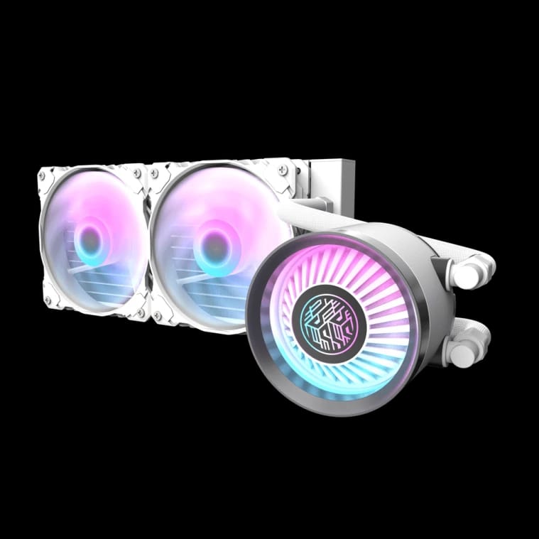 Darkflash DN240 Nebula 240mm AIO Liquid Cooler - White