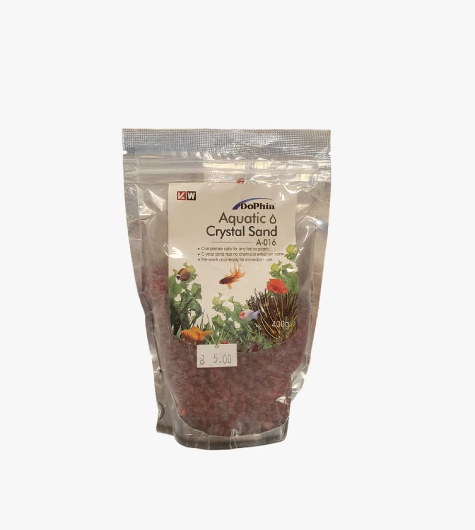 Dolphin Aquatic Crystal Sand, Specially Designed for Aquarium Enthusiasts, Ensuring a Safe and Healthy Environment for Fish